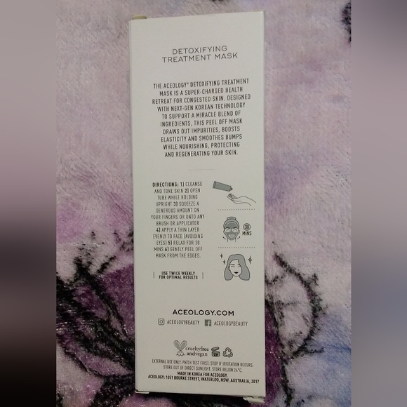 🆕️Aceology Detoxifying Treatment Mask | Detoxifies, Purifies, & Regenerates - Picture 7 of 13